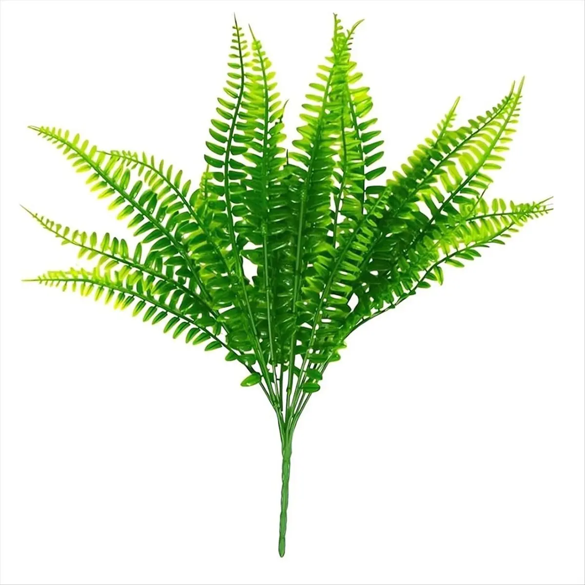 MALL Artificial Ferns for Outdoors & Indoors,Large Faux Ferns Fake Boston Fern Plant for Planter Garden Porch Entrance B