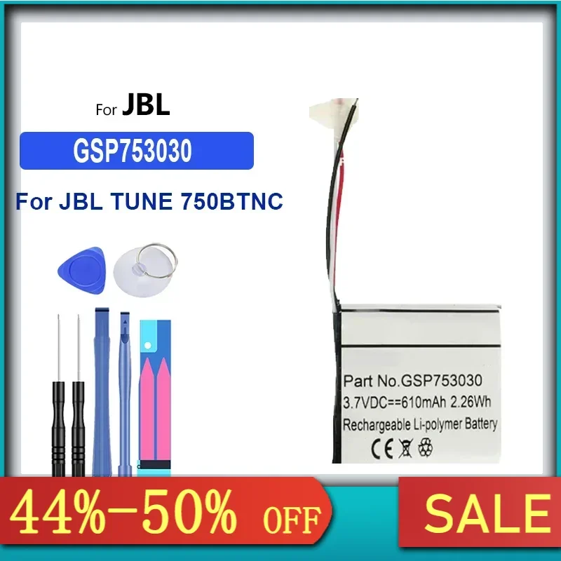 Portable Battery L0738-LF 703031 P062831 GSP753030 600mAh-1850mAh for JBL Tuner AM0304 Tune 600BTNC 500BT 600BT 750BTNC