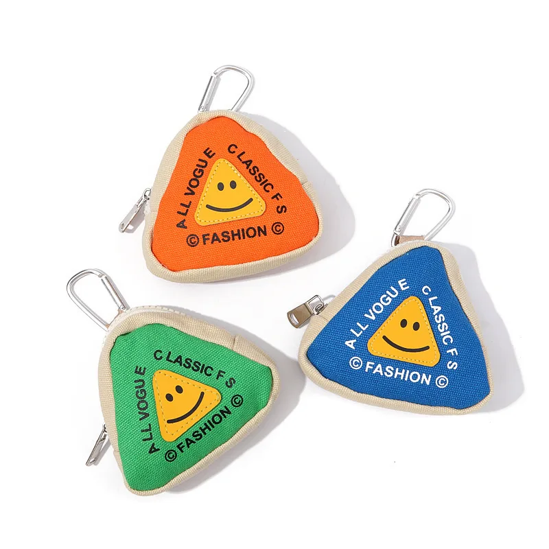 Dopamine Color - Block Mini Storage Pouch | New Outdoor Portable Key Coin Earphone Bag Schoolbag Charm
