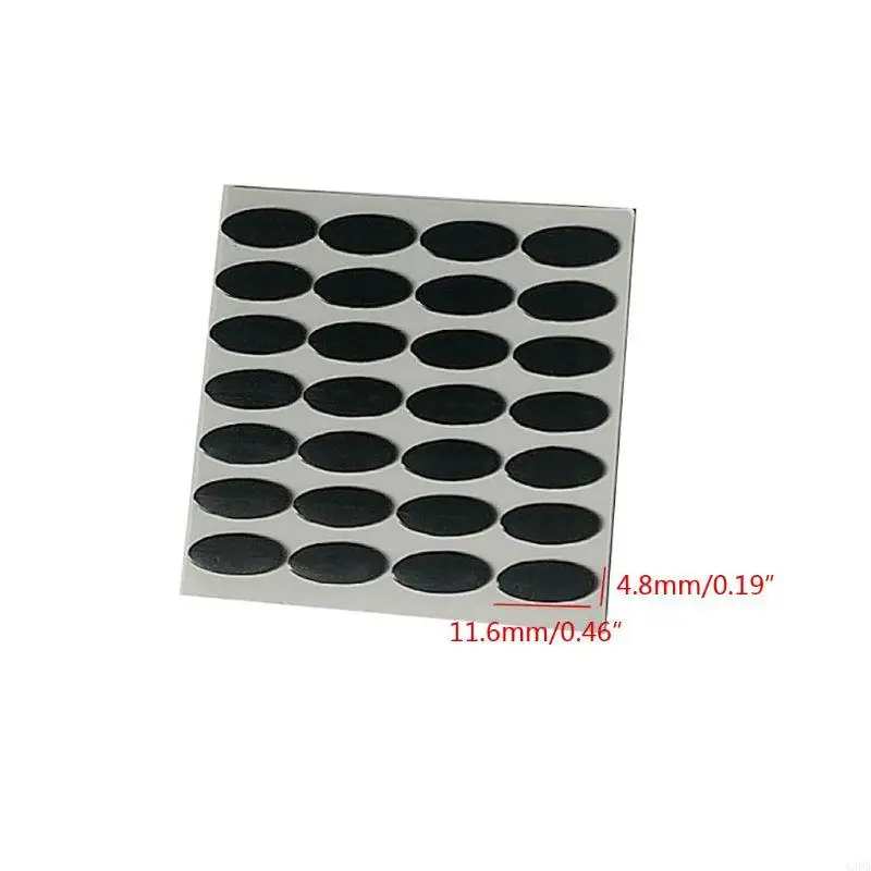 

28Pcs 0.6mm Thickness Mouse Feet Mouse Skates 11.6x4.8mm For A4tech X7 X-760 XL-760 Mouse Feet Stickers