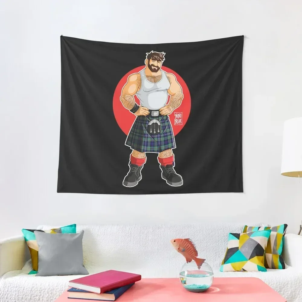 ADAM LIKES KILTS Tapestry House Decoration Room Decoration Aesthetic Decoration Bedroom Tapestry