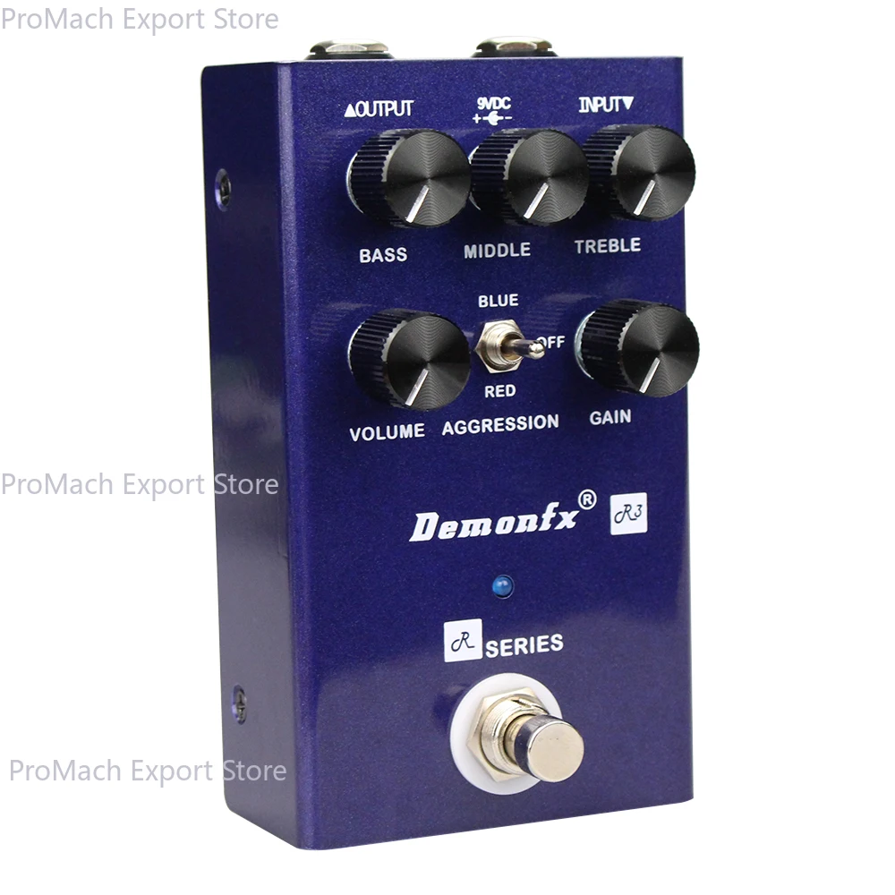Demonfx R-Series R3 (Based on G3) Red Channel Preamp/Overdrive/Distortion Pedal