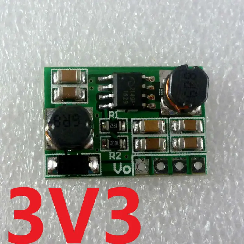 DD0603SB_3V3 2 In 1 Boost-Buck 0.8-6V to 3.3V DC DC Converter Voltage Regulator Module