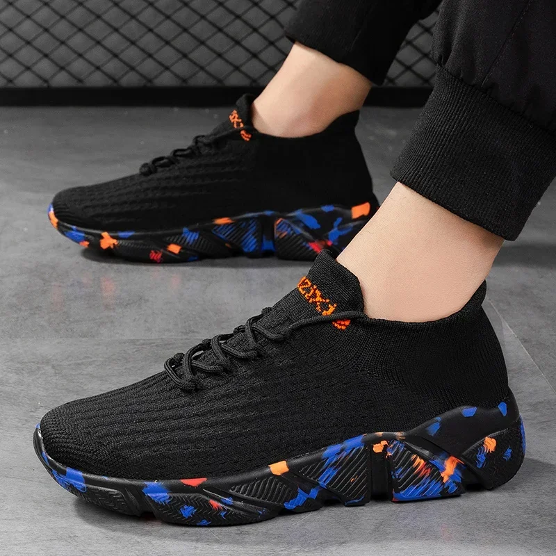 

Big size Casual sneakers Men's women's casual sports shoes, lightweight walking flat Couple shoes, breathable running couples