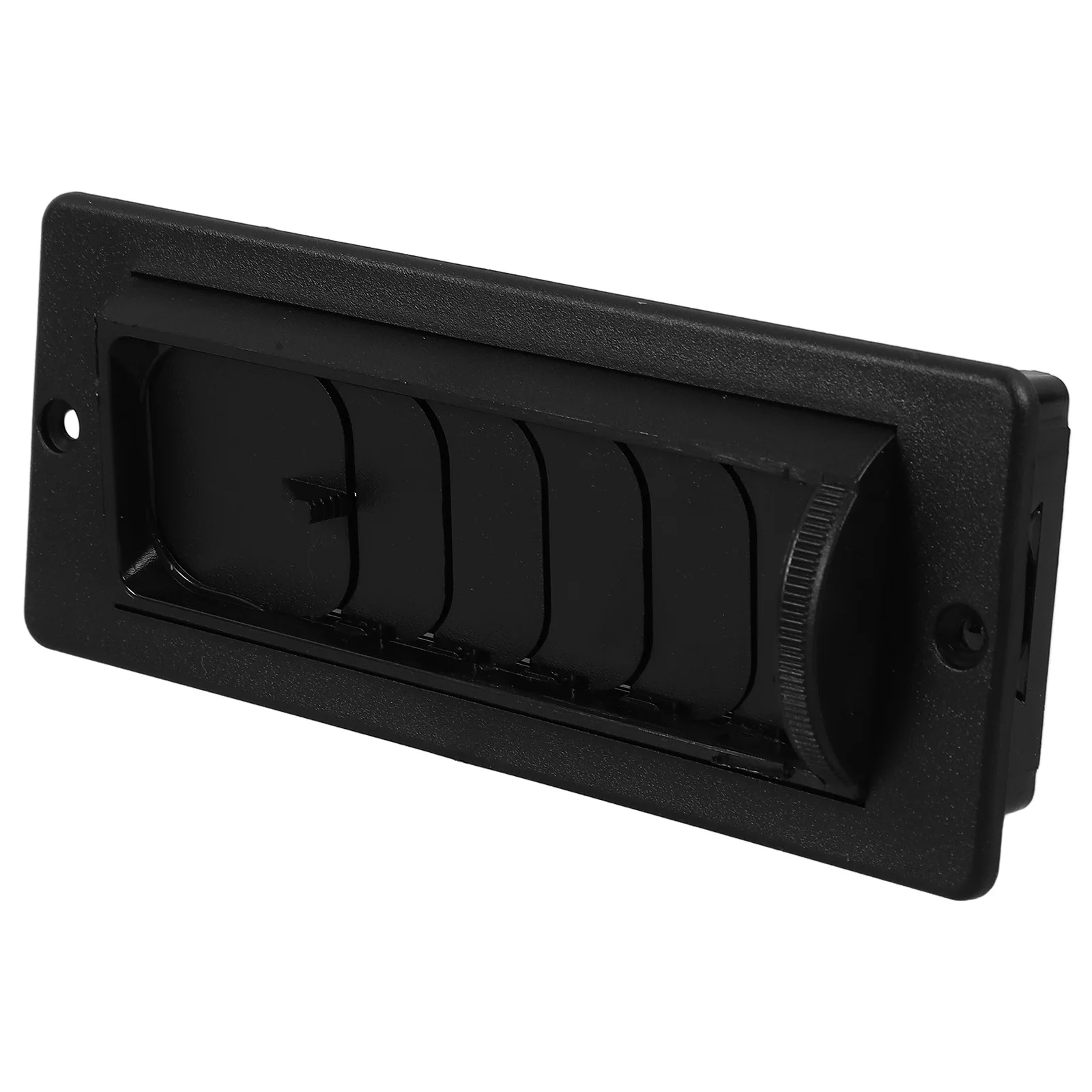 

Car Air Conditioner Vent Black Screw Type Dashboard Outlet For Cars Trucks Excavators Interior Vents Accessories Vent