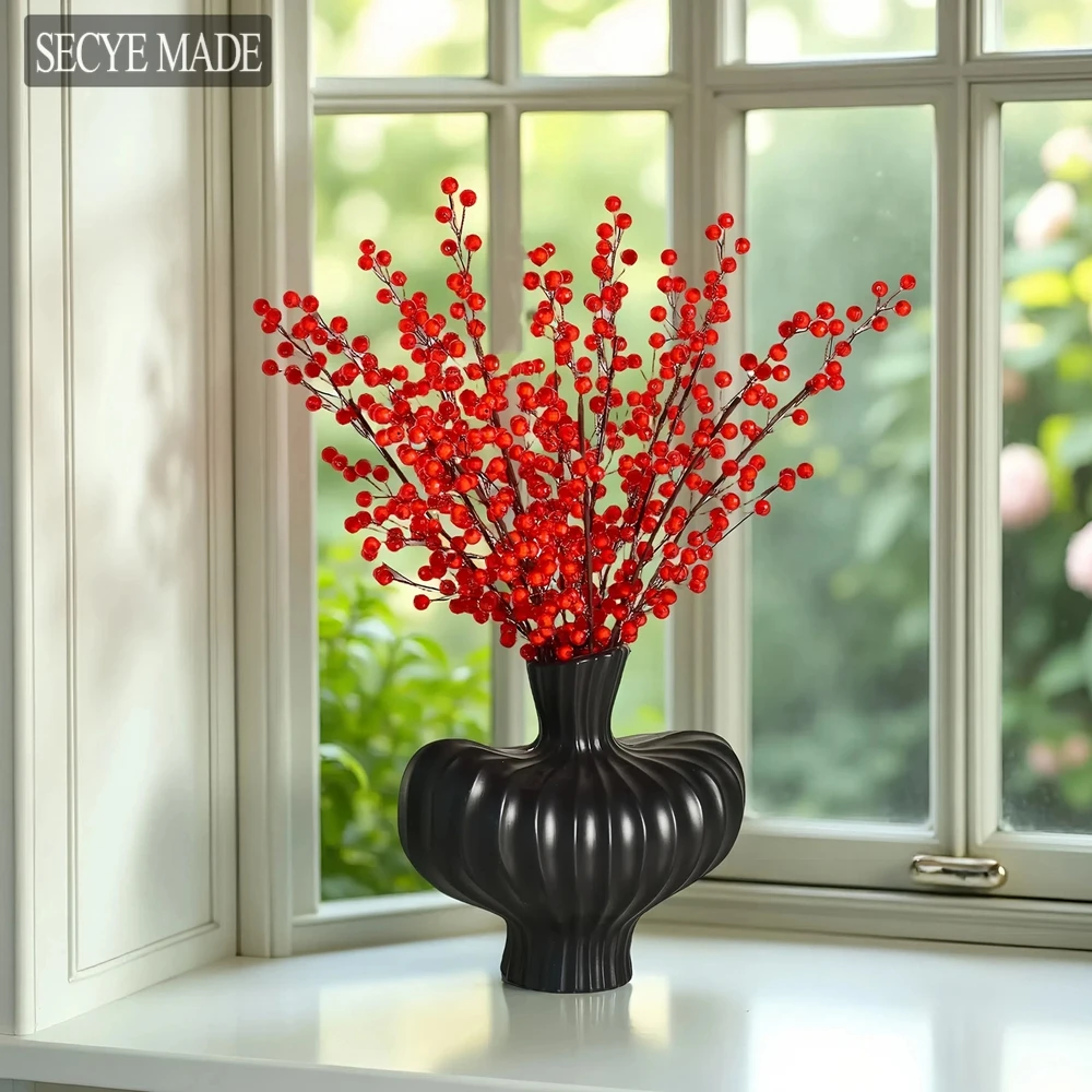 

DIY Red Wedding Decoration Flowers Bead Bouquet Flower Arrangement Handmade Home Decoration, Handicrafts, Fake Bouquet K01