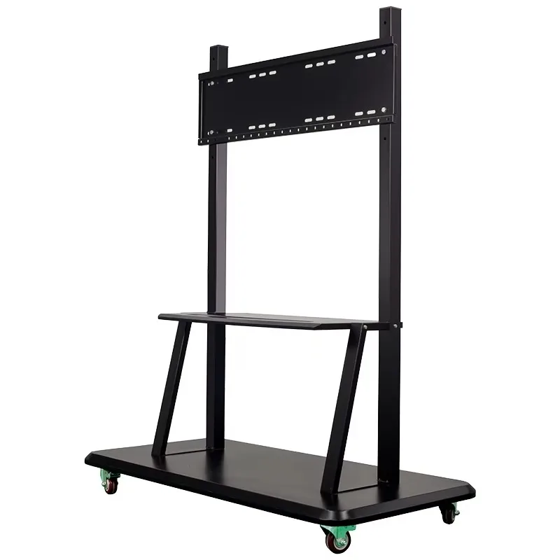 2026 Movable Cart For Interactive Board Stainless Steel Stand Mobile Stand For Smart Board