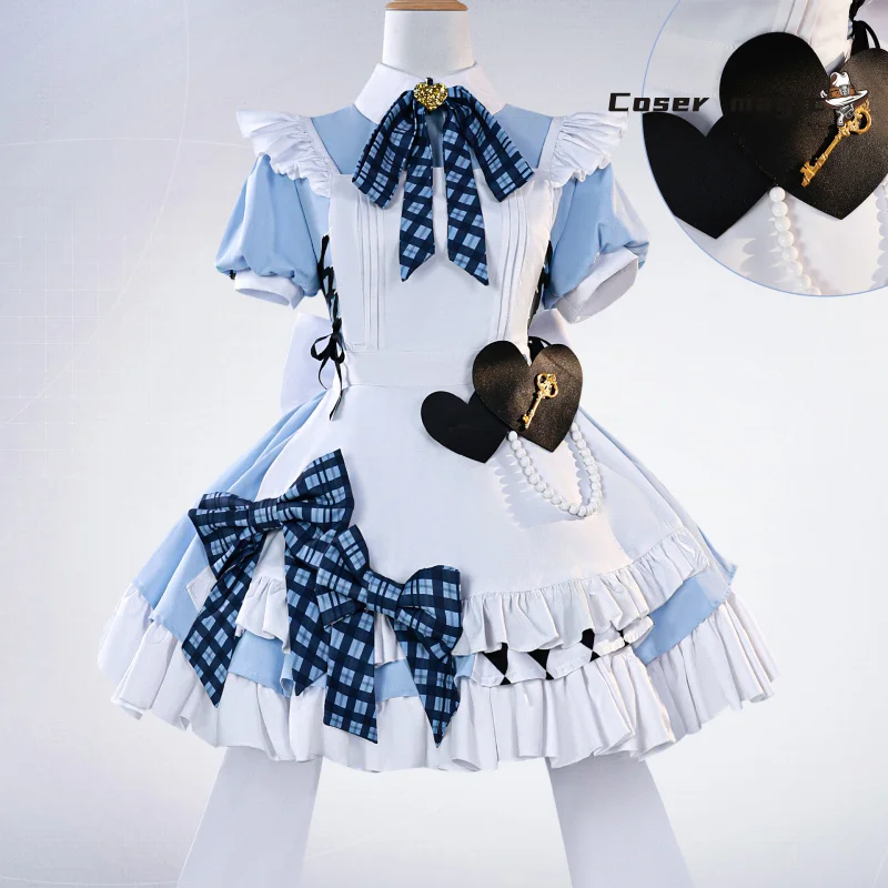 

LoveLive μ's X GIGO Full Set Cosplay‌‌ Concert Costume Maid Uniform Halloween Carnival Party Christmas Play Role Clothing