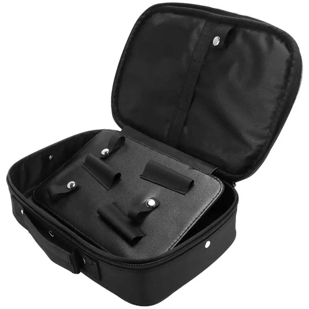 

Hairdresser Bag Large Capacity Black Travel Tote Stylist Case Barber Tool Storage ganizer Salon Hair Cutting Kit