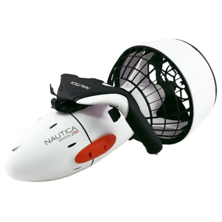 

Marine Underwater Seascooter for diving and underwater exploration, made of corrosion-resistant ABS plastic, sleek black finish