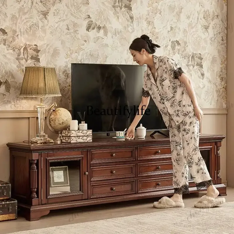 M138 Glass Tv Stand Drawers Extended Heavy Designer Tv Stands Modern Nordic Minimalist Fernsehtisch Furniture Living Room
