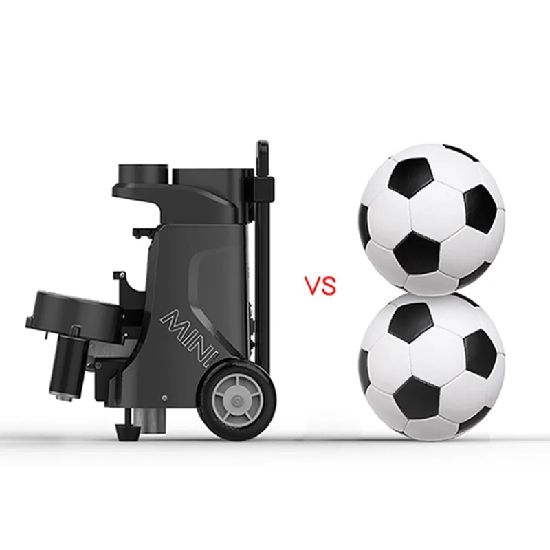 Portable Mini Badminton Training Machine App Operated Control Feeder Equipment New Arrival Training Equipment