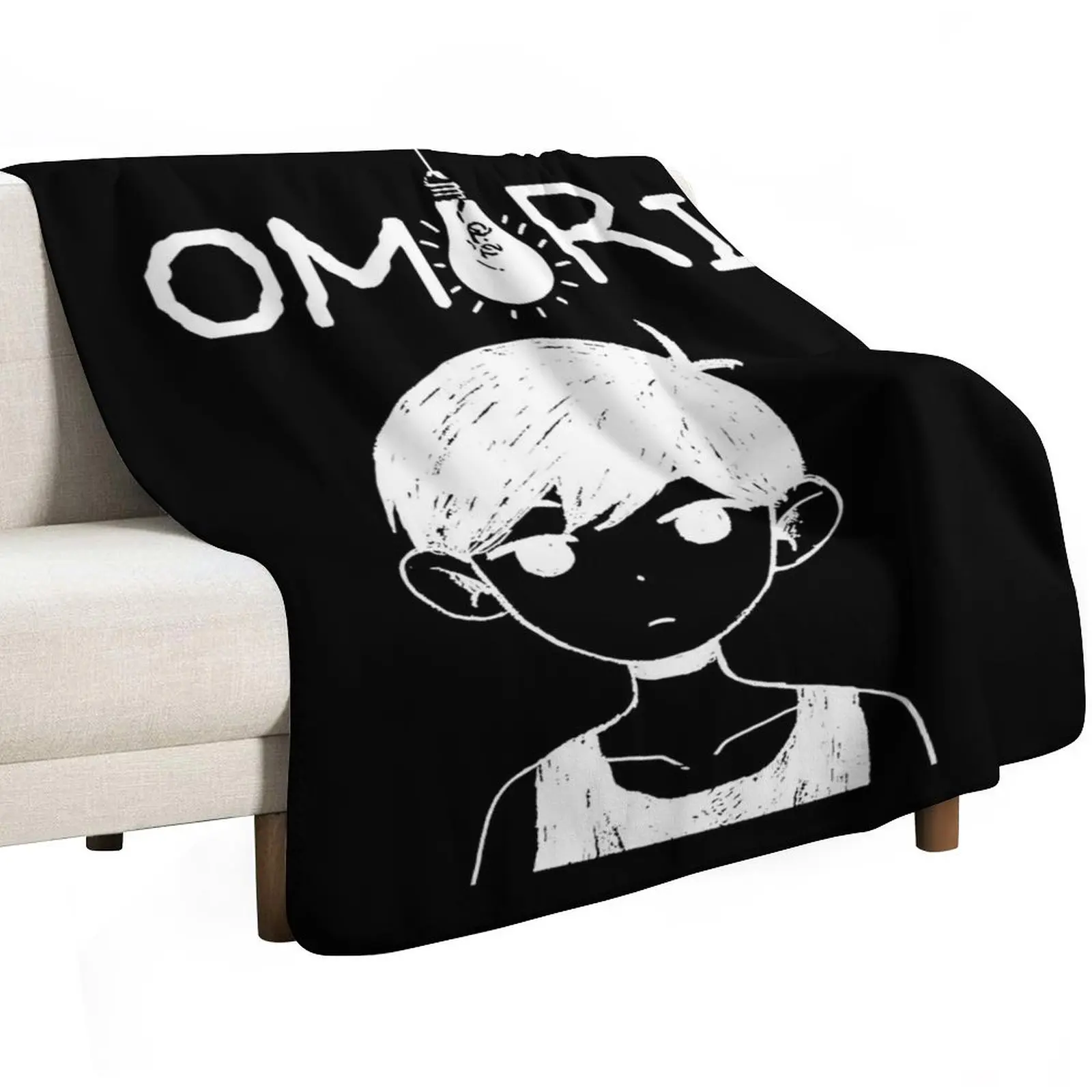 

Omori Merch Omori Throw Blanket Plaid Soft Plush Plaid For Decorative Sofa anime Blankets
