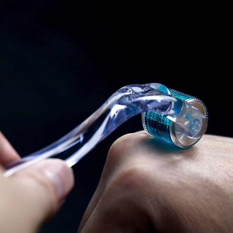 540 Rullo Derma per la cura della pelle Crescita dei peli del corpo del viso 0.2/0.25/0.3mm Rullo professionale per il viso Dermaroller Microneedle