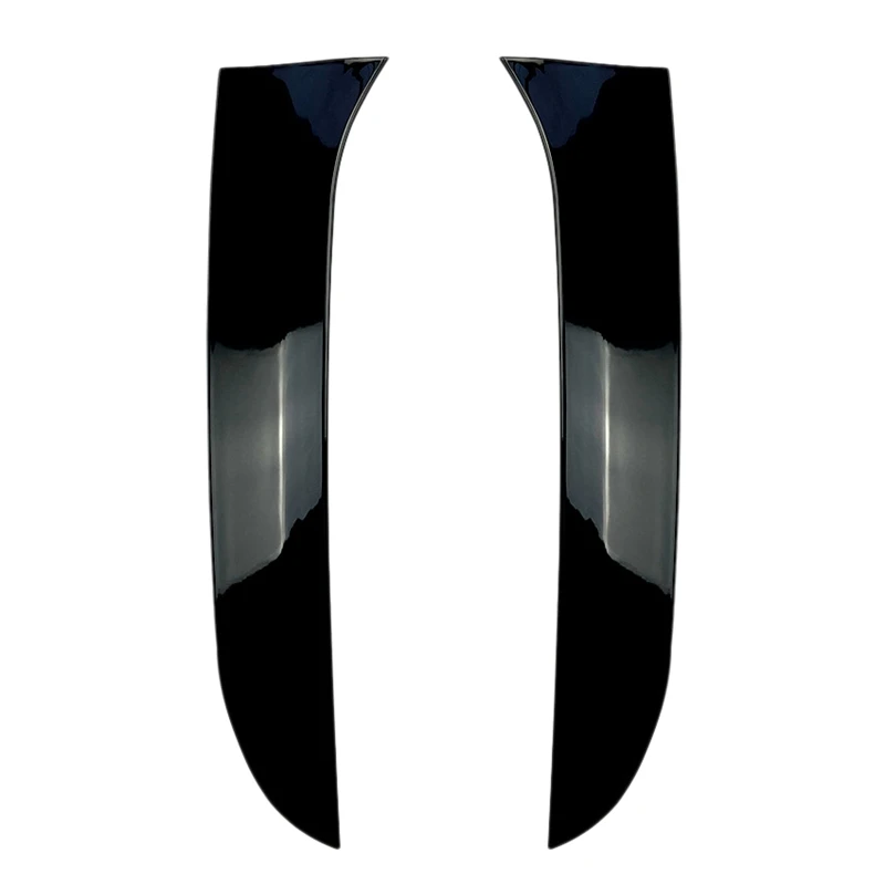 Gloss Black Rear Side Wing Roof Spoiler Stickers Trim Cover for Golf 6 MK6 Variant Wagon