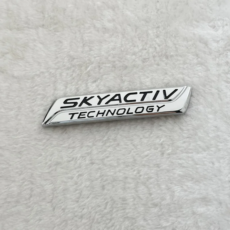 3D MX-5 SKYACTIV TECHNOLOGY SKYACTIV G Emblem Badge Set, ABS Plastic Replacement Car Sticker Decal for Mazda Miata MX5 NC ND NA