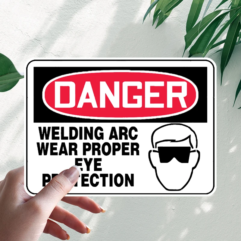 

Welding ARC Eye Protection Sticker Car Stickers Motorcycle Vinyl Decal Waterproof Windshield Auto Accessories #S90320