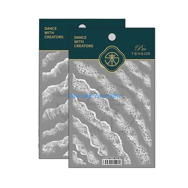 HX6F Resin Painting Sticker Decorative Decal DIY ABS Mold Film Filling Material