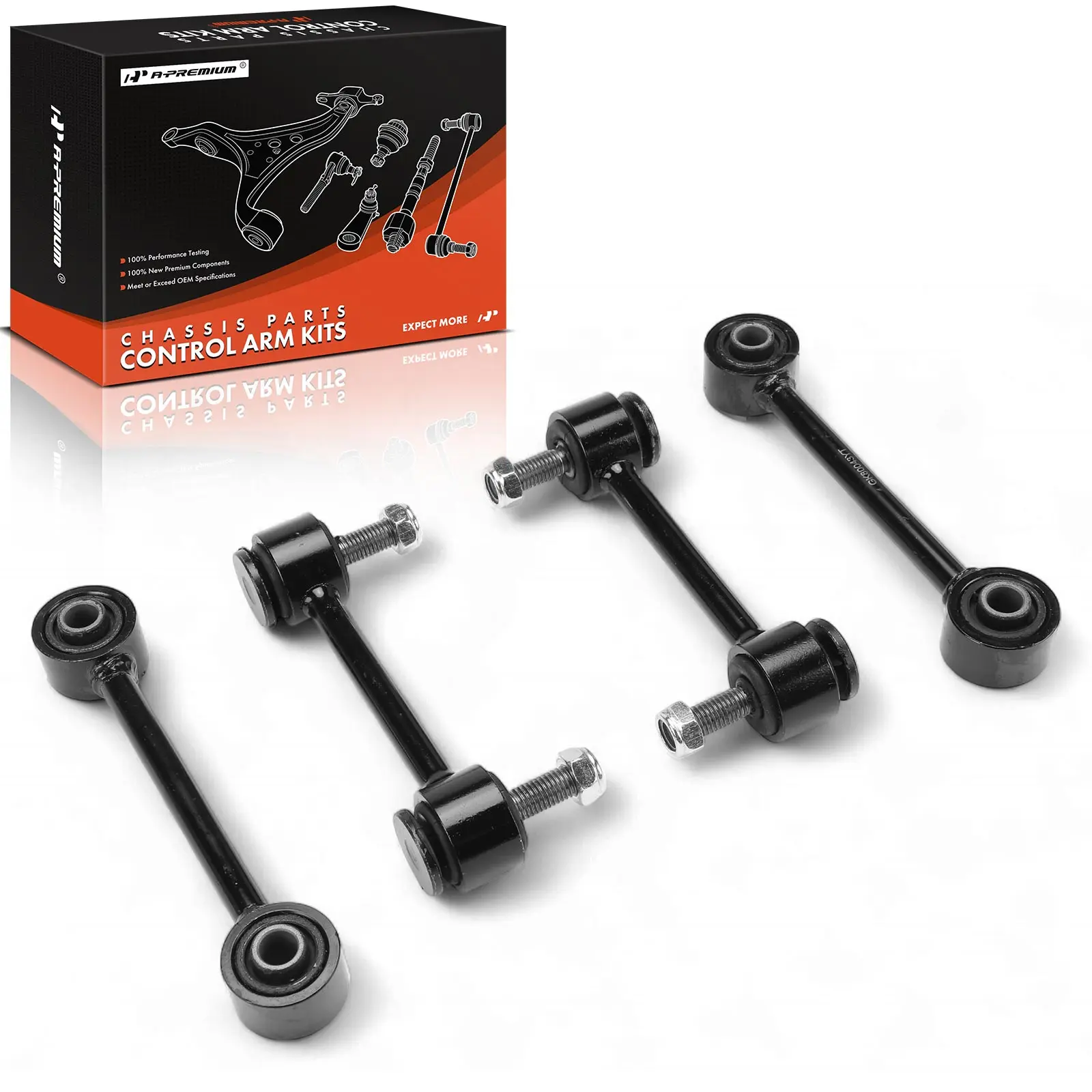 A-Premium 4x Front & Rear Suspension Stabilizer Sway Bar Link for Ford Excursion 2000-2003