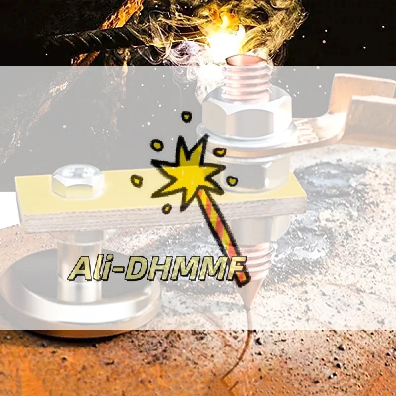 مشبك أرضي لحام مغناطيسي مع 90 °   حامل زاوية - قوة سحب قوية 200 كجم لتركيبات الصفائح المعدنية