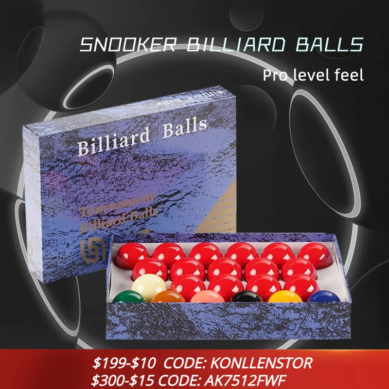 Snooker Balls Set 22pcs Snooker cue Balls Tournament Quality snooker and billiards accessories English Complete Set Of Ball