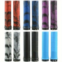 Bicycle Handlebar Grips Cover Ergonomic Mixed Color Shockproof MTB Cycling Hand Rest Shock-absorbing Bike Grips
