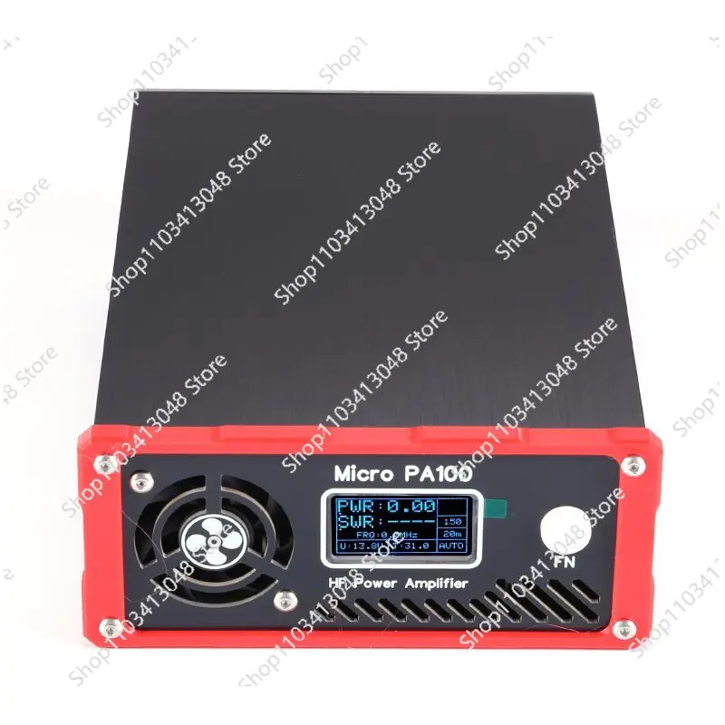 100W  3.5M-28.5MHz  Intelligent Portable Shortwave HF Power Amplifier Power SWR Meter  LPF Filter