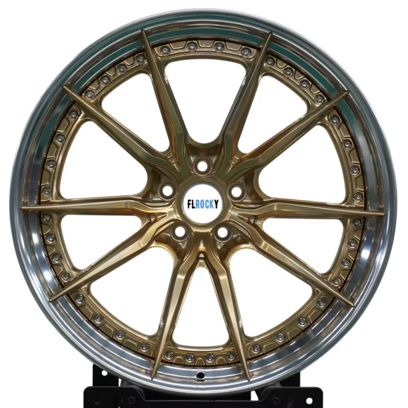 Custom Forged Forged Wheels Luxury 2 Piece 22 Inch 5x112 5x100 5x120 Alloy Rims For Benz For BMW For Audi For VW For Porsche