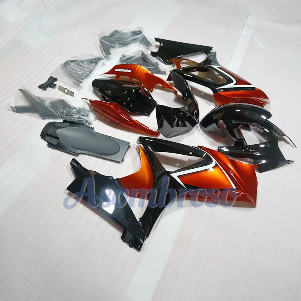 Upmarket fairing kit fit for Suzuki GSXR1000 2008 2007  K7 07 08  Injection ABS Plastics Set