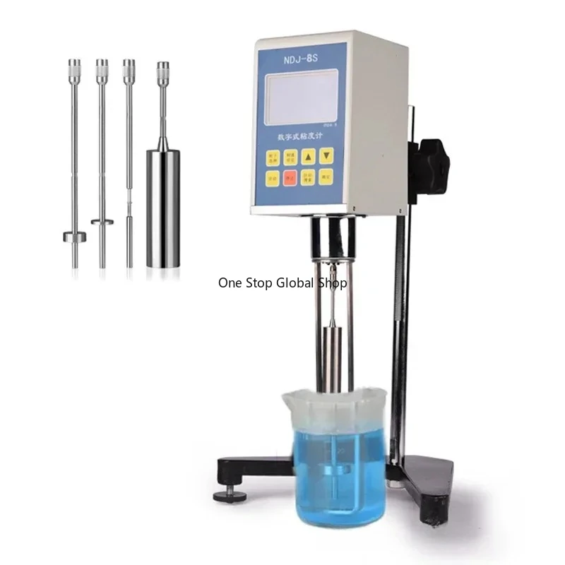 

Digital Rotary Viscometer High Precision Paint Viscosity Meter LCD NDJ-5S/NDJ-8S 110V/220V