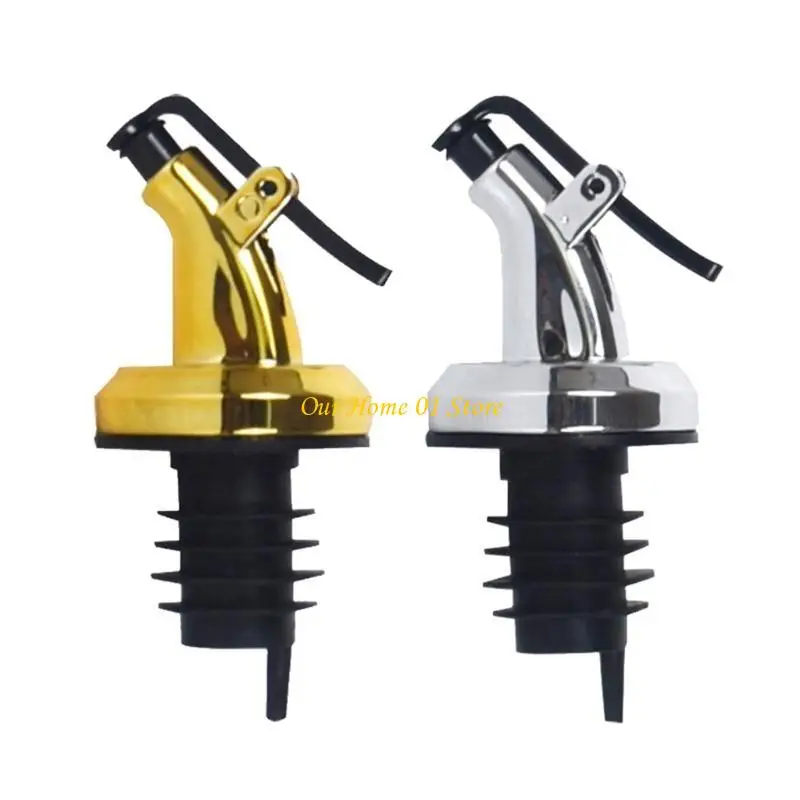 M4YC Wine Pourer Lock Plug Cap Wine Bottle Pourer Plastic Material for Kitchen Use