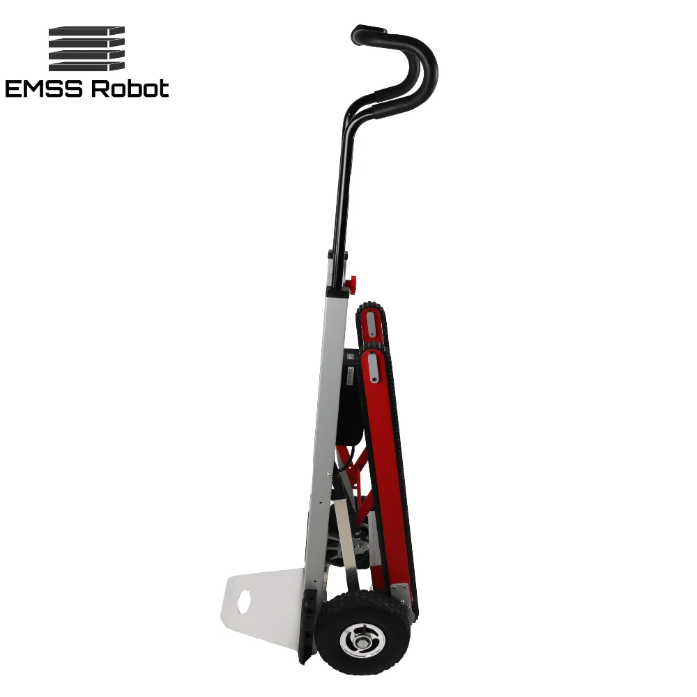 電動階段昇降台車、アルミ製可搬式電動プラットフォーム、階段昇降用電動トロリー