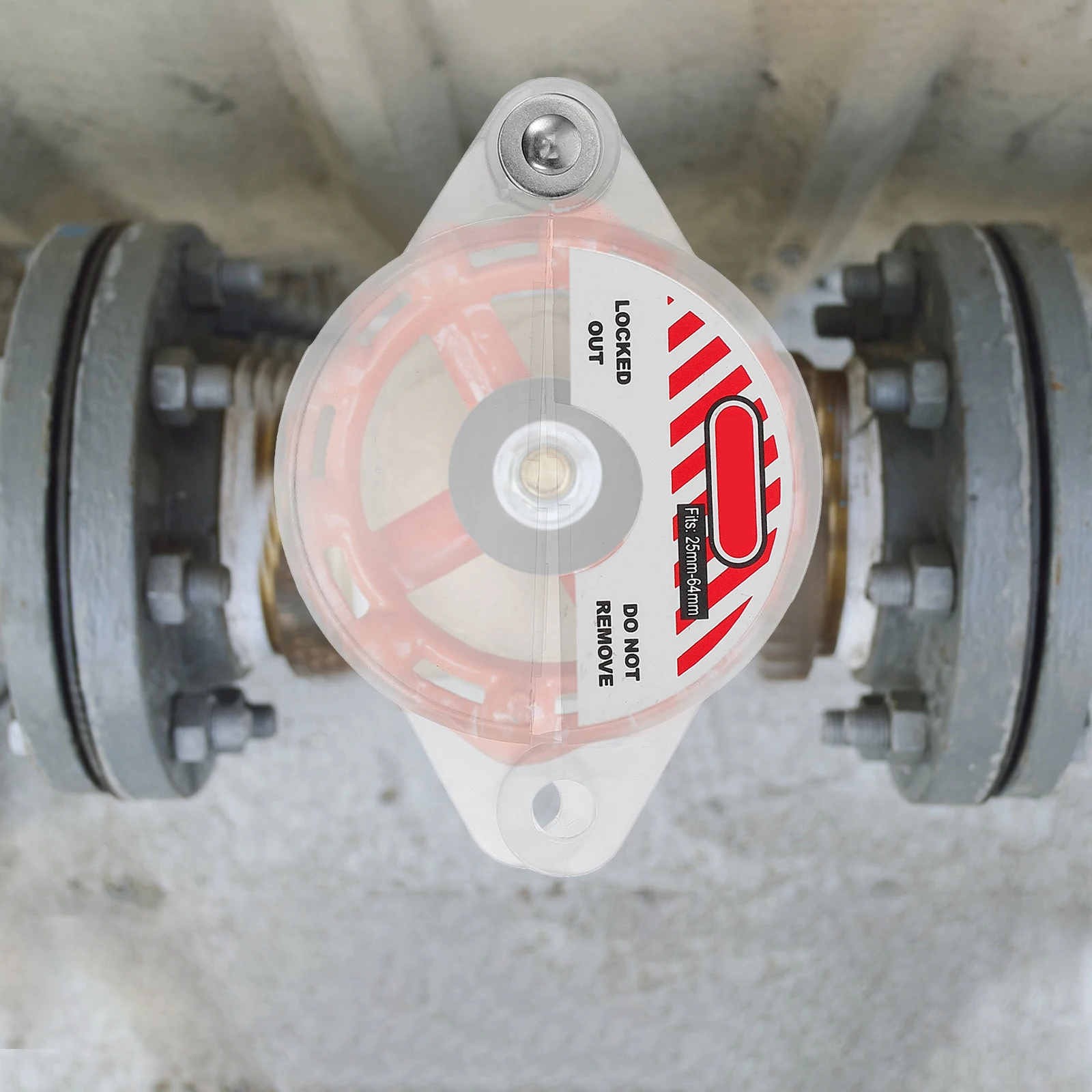 

Device Gate Valve Water Faucet Lock Disc For Propane Tank Corrosion Resistant Transparent Design Easy