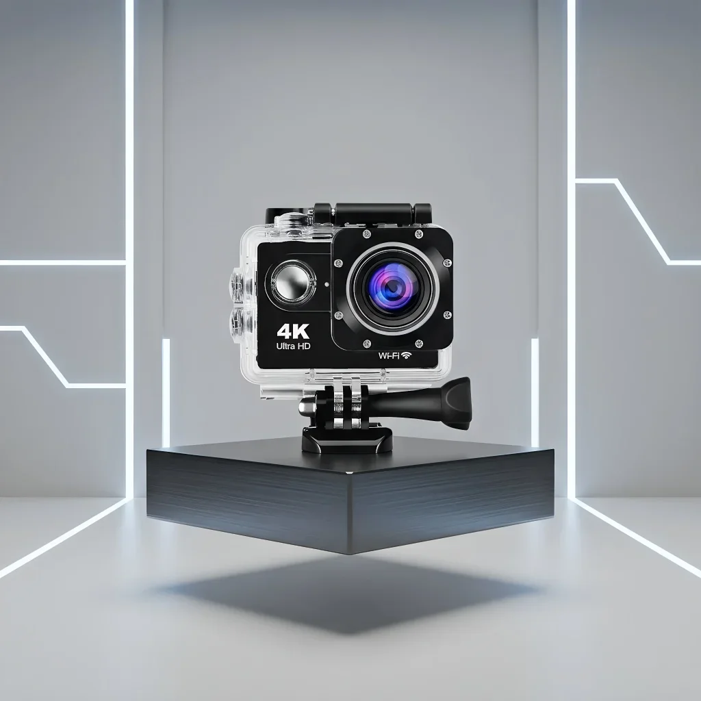 

​​170° Underwater Action Camera - 4K/30FPS Helmet Cam with WiFi Touchscreen​​