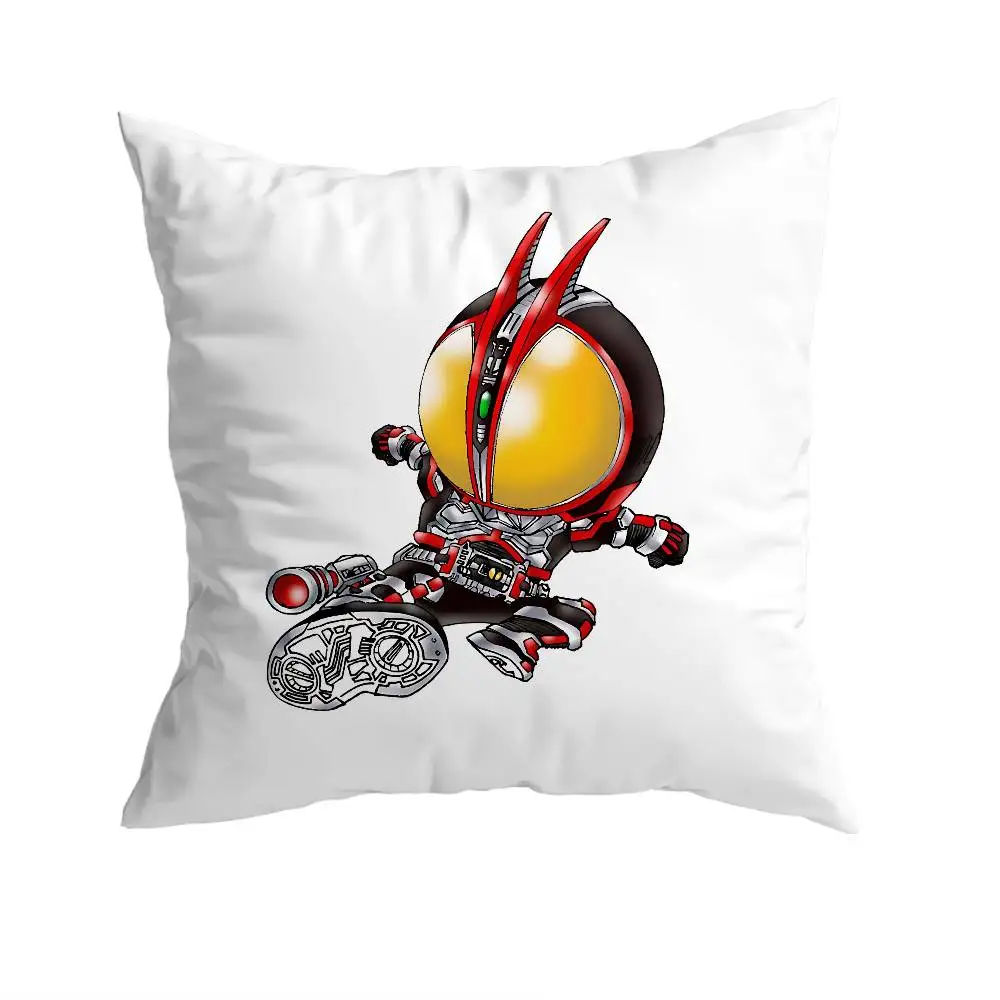 Cool Kamen Rider Faiz 555 pillowcase casual style decoration, suitable for home decoration (excluding pillow core)