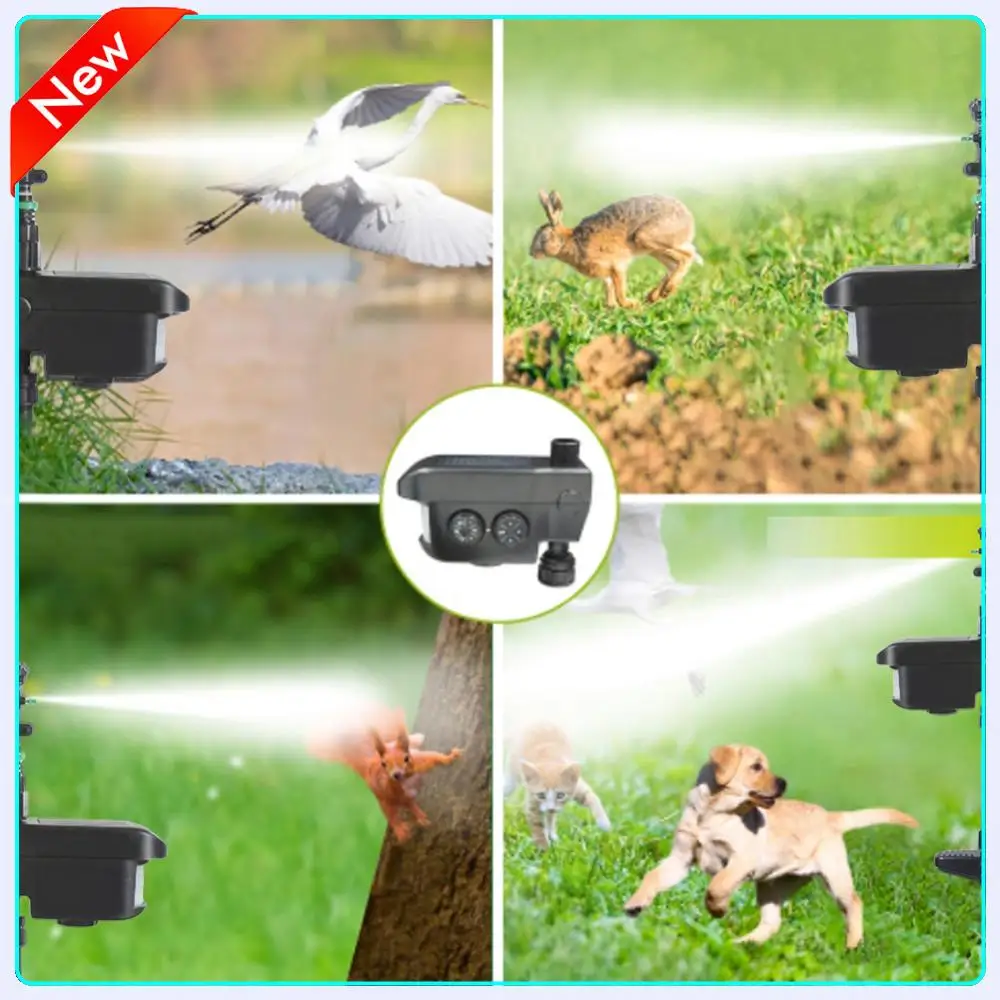 

Распылитель воды на солнечной энергии отляет диких животных, репеллент для животных, распылитель, система орошения посыпышек для наружного использования