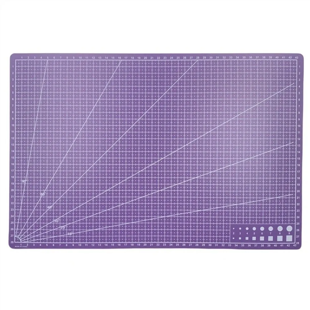 

Резьба по бумаге A3 PP коврик для резки односторонняя высококачественная разделочная доска Нескользящий полипропиленовый пластиковый коврик для гравировки DIY