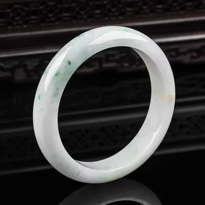 zheru Jewelry Natural Burma Jade 54mm-62mm bracelet Exquisite Princess bracelet send girlfriend send mom