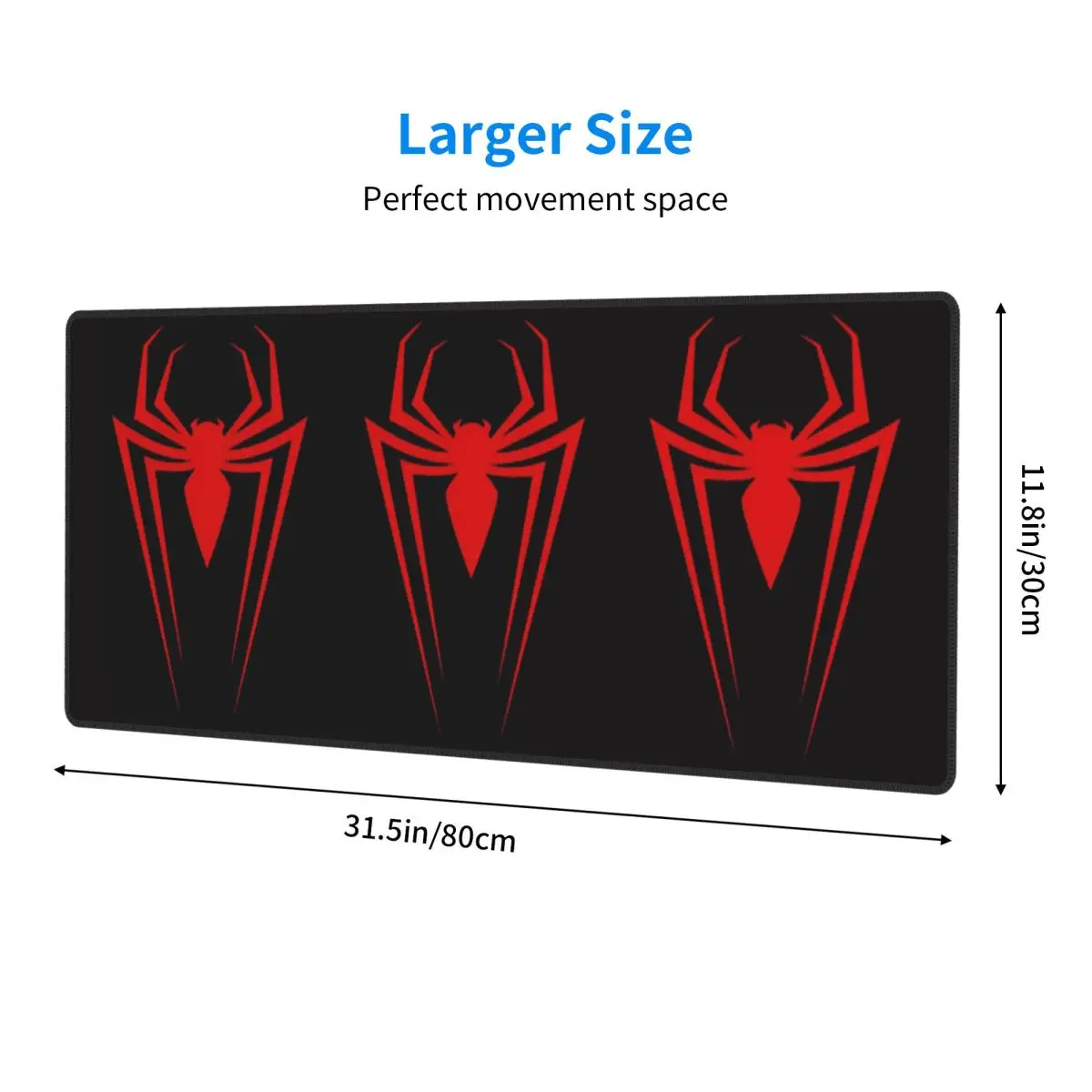 Spider Web Large Mouse Pad Computer Keyboard Mouse Mat Gaming PC Laptop Desk Mat Office Accessories Table Mats