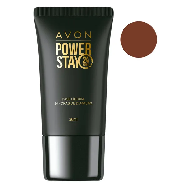 Avon - Base Líquida Power Stay 5.6 Café 30ml