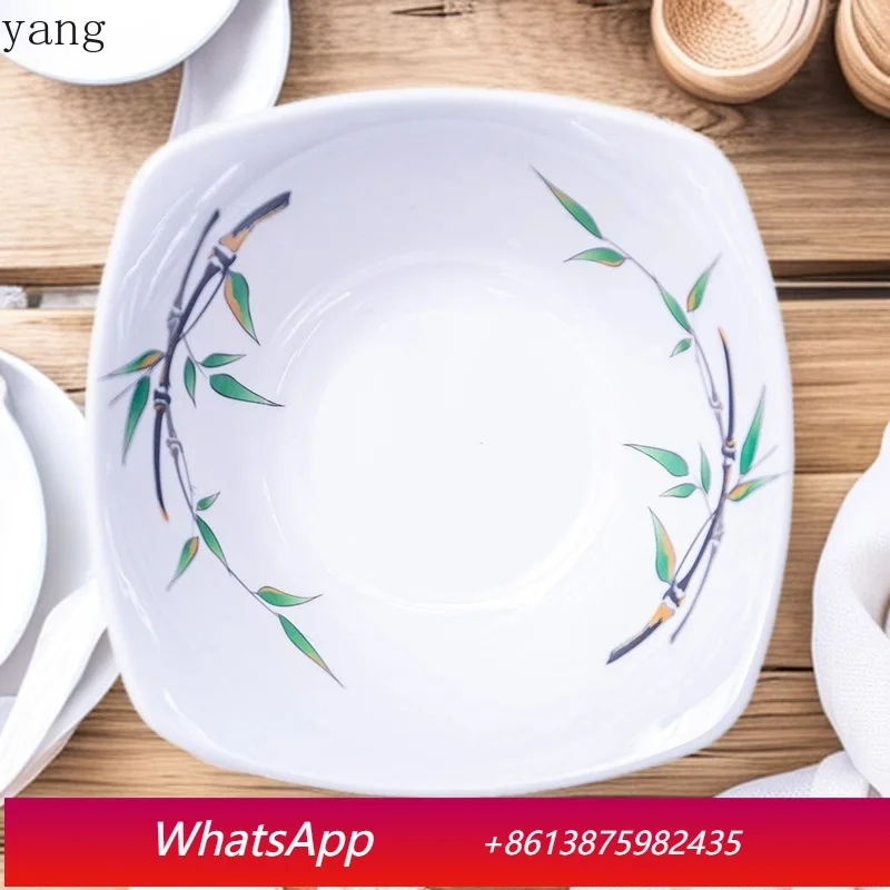 

LH Soup Bowl Plate Commercial Restaurant Gaidongfan Plate Fast Food Restaurant Fast Food Plate