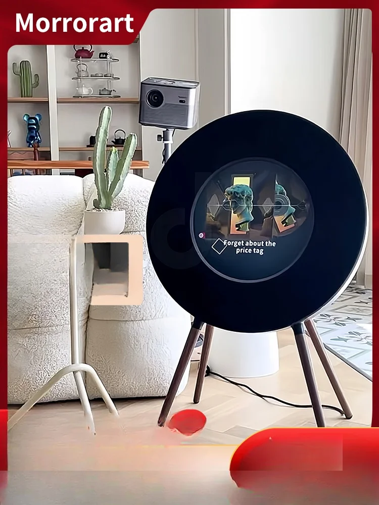 

MORSOR ART R1 Speaker Record Lyrics Black Glue Suspended Subtitle Wall M2 Transparent t2 Vertical Bluetooth Intelligent