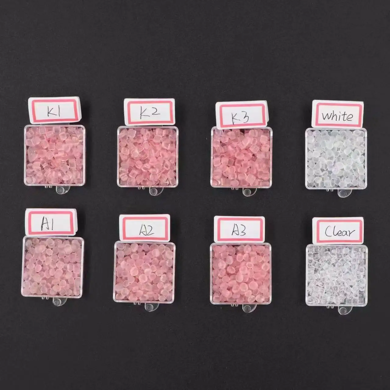 100g Denture Flexible Material Pink Thermoplastic Nylon Resin Granule K&A for Valplast Flexible Partial Dentures