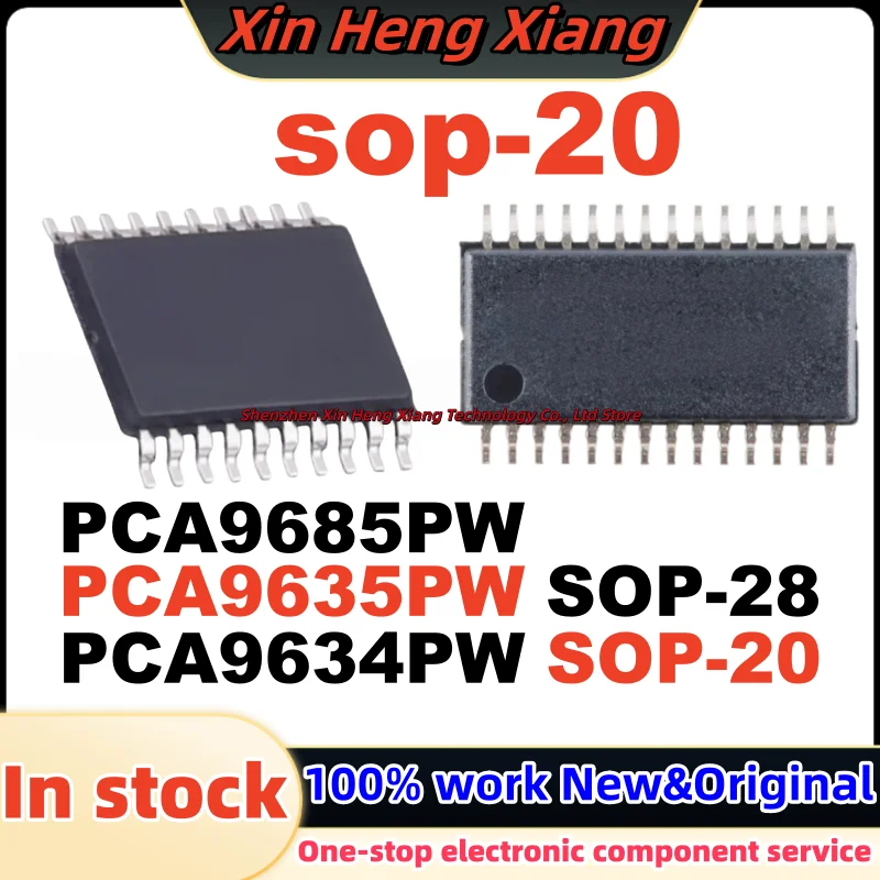 (5Pcs) PCA9634PW SOP-20 PCA9685PW PCA9635PW SOP-28