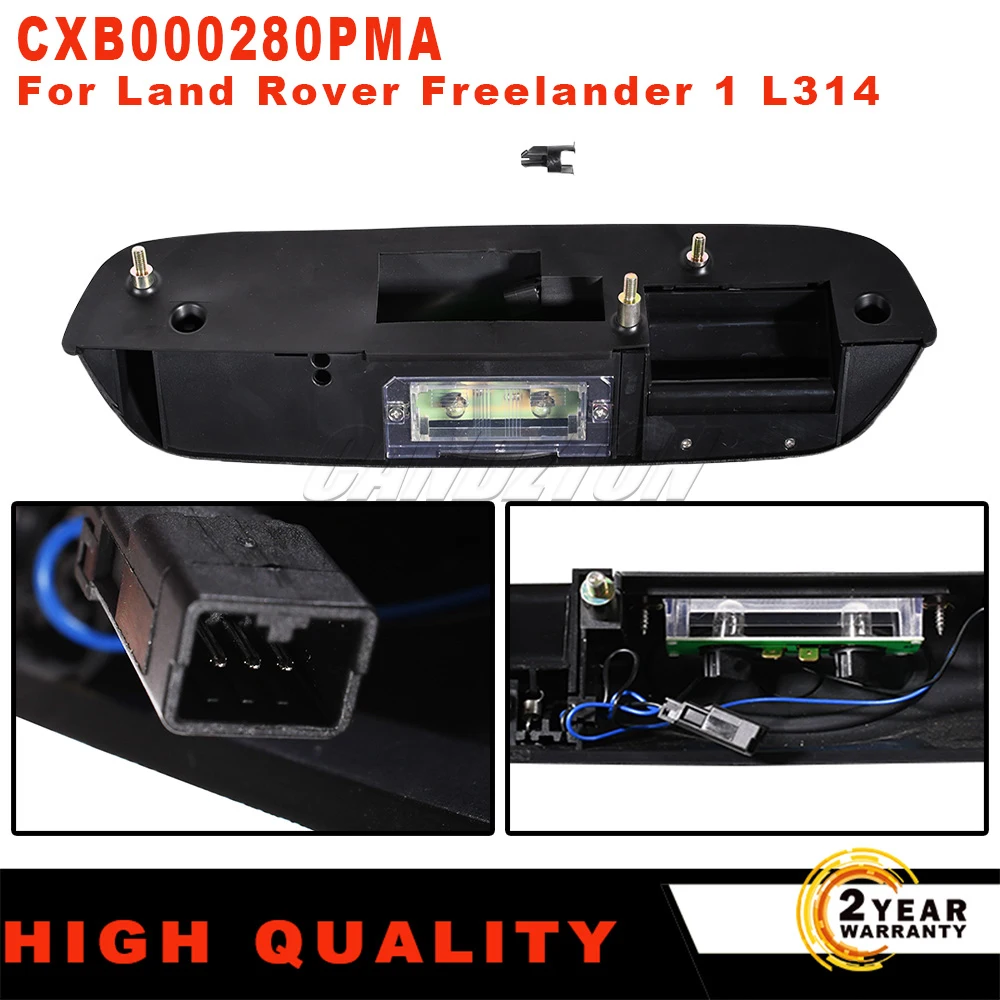For Land Rover Freelander 1 L314 New 1Pc Rear Outside Exterior Tailgate Trunk Door Handle ABS 3Pins CXB000280PMA Car Accessories
