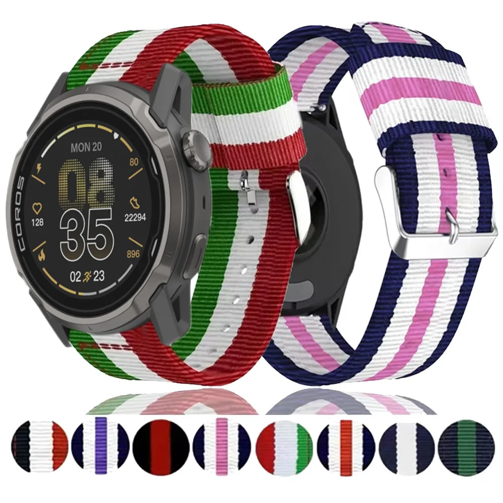 22Mm Canvas Nylon S… - image