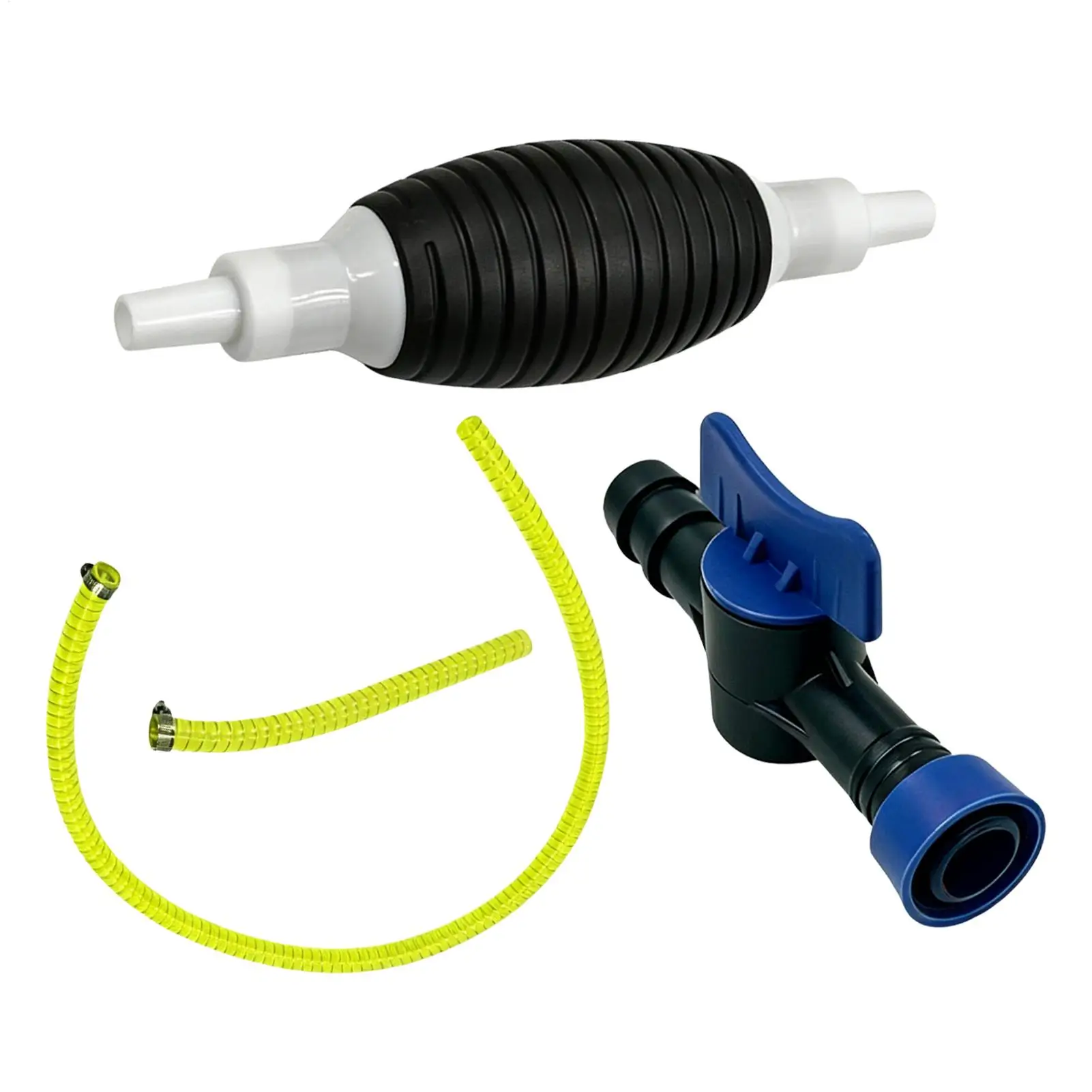Multi-Functional Siphon Pump Kit, Leakproof Hand Tool for Motor Oil & Liquid, for Fish Tank Aquarium Generator Outdoor Home