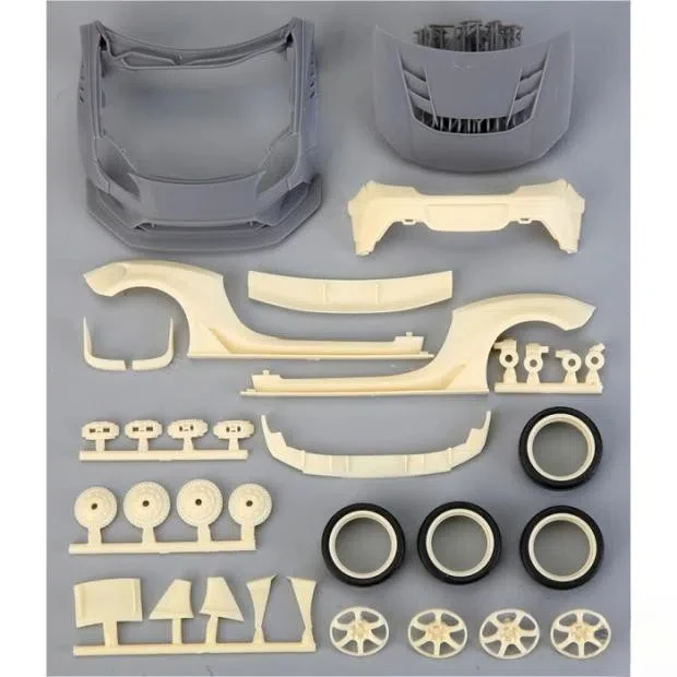 HobbyDesign 1:24 GR86 Wide Body HD03-0676 Modifying and Assembling Model Accessories