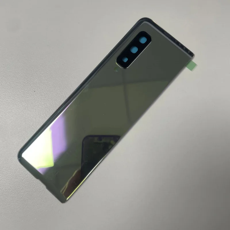 

Back glass battery cover for Samsung Galaxy fold f907 F900 housing door rear case with camera lens replacement parts