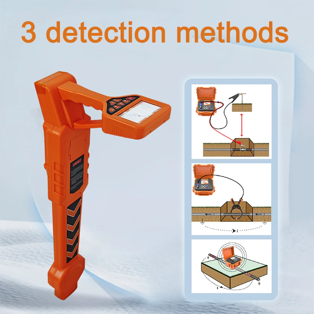 Fiber Optic Cable Underground Pipeline Detector Optical Metal Pipe Wire and Cable To Locate The Detector Fault Detection Locator